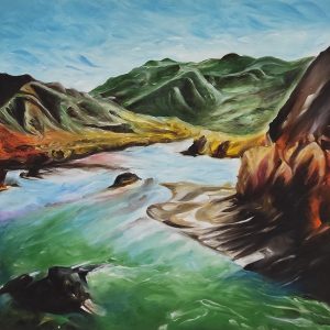 Untitled Landscape Abstract Art